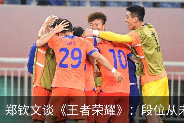 郑钦文谈《王者荣耀》：段位从未迈入王者境界
